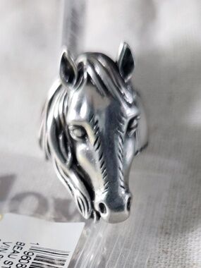 Kendra Scott, Beau Cocktail Ring in Vintage Silver, size 7, NWT